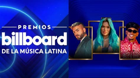 Billboard Latin Music Awards 2021 Horario Y Dónde Ver Hoy En Vivo La