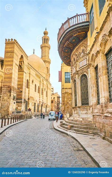 Landmarks Of Old Cairo Egypt Editorial Image Cartoondealer