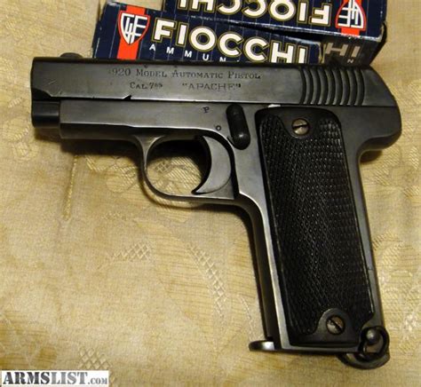 Armslist For Sale Apache 1920 Model Automatic Pistol Cal 765 Spain