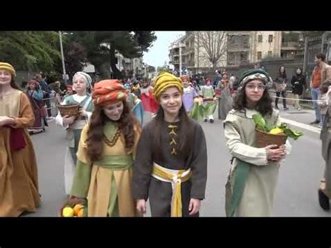 Altamura Federicus Sfilano I Bambini Nel Giorno Del Corteo Dei