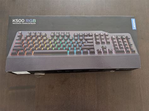 Lenovo RGB Mechanical Gaming Keyboard, Computers & Tech, Parts & Accessories, Computer Keyboard ...