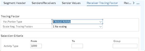 Tracing Factor In Assessment Cycle SAP Community