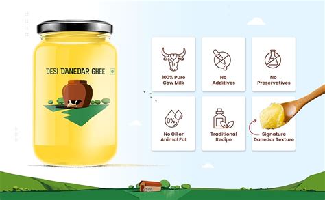 Country Delight Desi Danedar Ghee 900 Ml | Cow Ghee Pure (Pack Of 1 ...