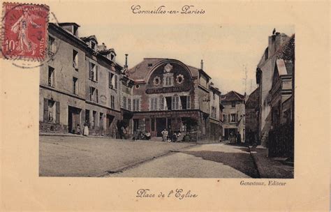 Cormeilles En Parisis Carte Postale Ancienne Et Vue D Hier Et Aujourd