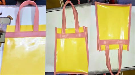 Easy Tote Bag Simple Tote Bag With Cutting Tote Bag Cutting And