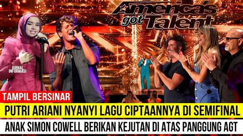 Putra Simon Cowell Berikan Kejutan Spesial Untuk Putri Ariani Diatas