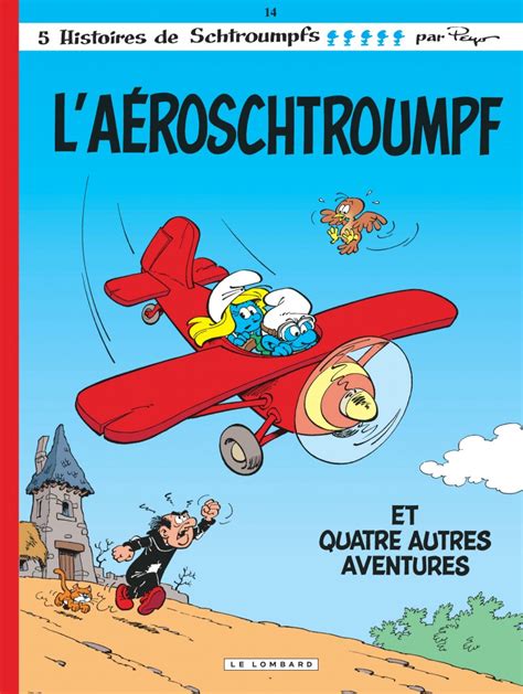 Aéroschtroumpf L tome 14 de la série de bande dessinée Les