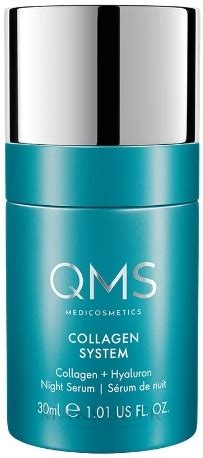 S Rum De Nuit Au Collag Ne Pour Visage Qms Collagen Night Serum