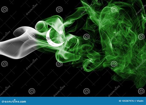 Pakistan Smoke Flag Stock Photo Image Of Land Country 105387976