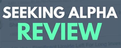 Seeking Alpha Review 2023 Is It Worth It The European Financial Review