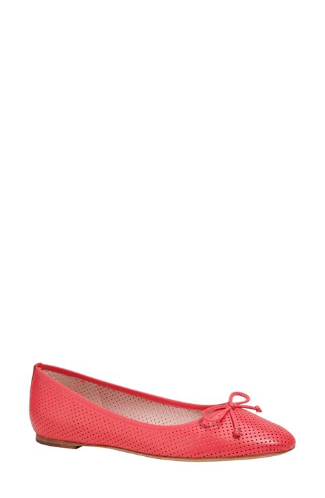 Kate Spade Veronica Ballet Flat In Red Lyst