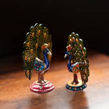 Metal Dancing Peacock Statue Size Inch To Inch At Best Price In