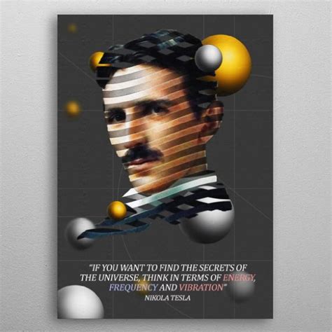 Nikola Tesla Poster Art Print By The Poster Displate