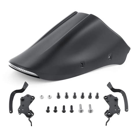 Amazon Yolpoco Led Rear Fender Matt Black Rear Tail Tidy Fender