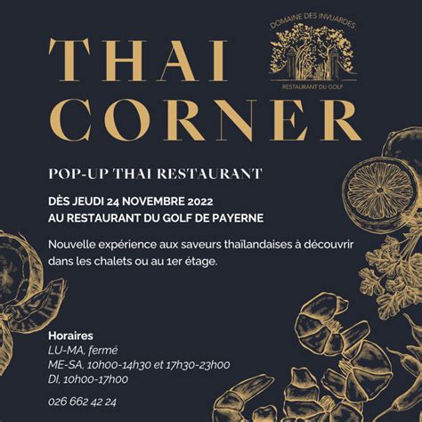 Thai Corner Golf De Payerne