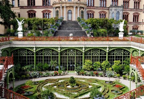 Orangerie In The Public Gardens Surrounding Schwerin Palace Or