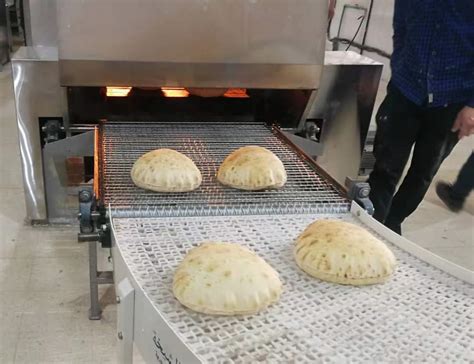 Industrial Tunnel Oven For Arabic Pita Bread Lebanese Shawarma Bread