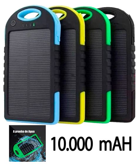 Paquete De Power Bank Solares Unidades Crazybuy