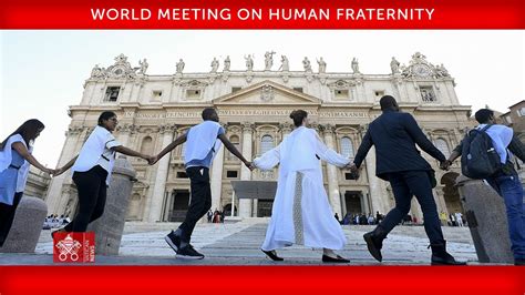 World Meeting On Human Fraternity 10 June 2023 YouTube