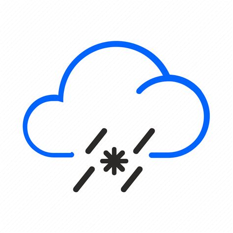 Sleet, weather icon - Download on Iconfinder on Iconfinder