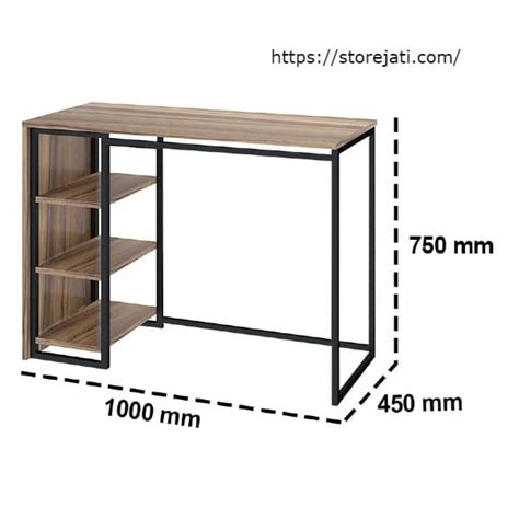 Jual Meja Belajar Minimalis Dari Besi Hollow Storejati