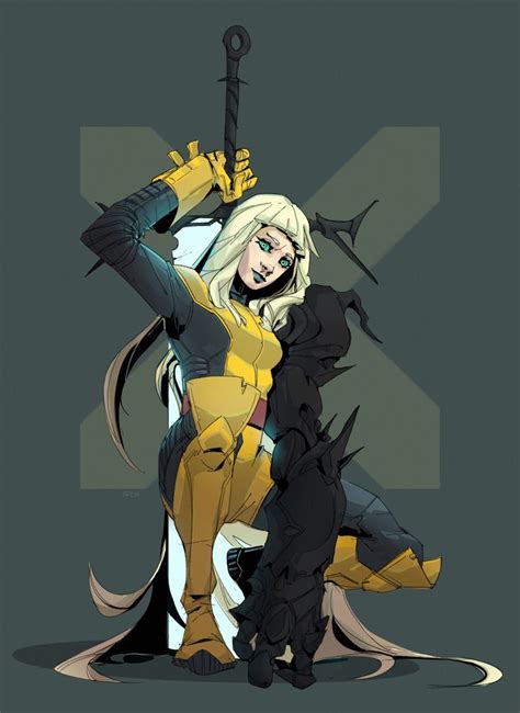 Artstation Magik The New Mutants Fan Art Kino Finnegan The New