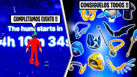 Completando Evento The Hunt Consigue Todos Los Items Roblox The