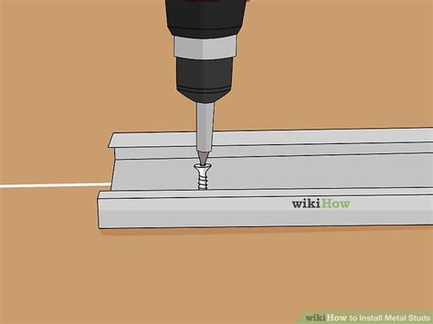 How to Install Metal Studs: 13 Steps (with Pictures) - wikiHow