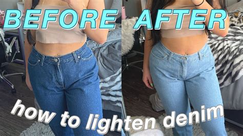 How To Lighten Dark Wash Denim Bleached Jeans Bleach Jeans Diy Jeans Diy