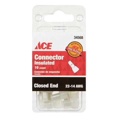 Ace Insulated Wire Closed End Connector 10 Pk Ace Hardware