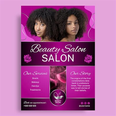 Upscale Salon Flyer