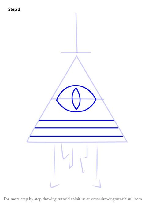 Learn How To Draw Bill Cipher From Gravity Falls Gravity Falls Step By Step Drawing