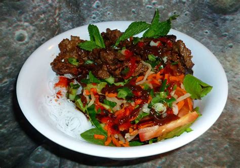 Rice Vermicelli Salad Bowls with Beef – surviving the food allergy ...