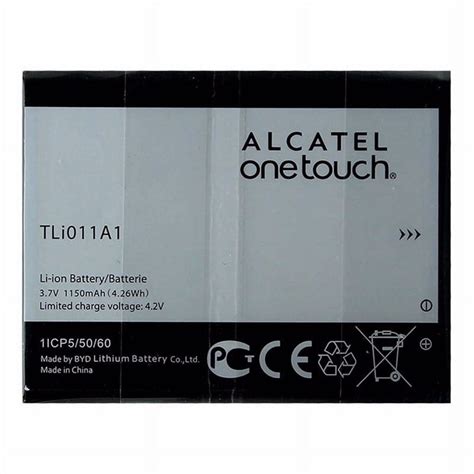 Original Alcatel Battery TLi011A1 For Alcatel OneTouch A463 Pixi Glitz