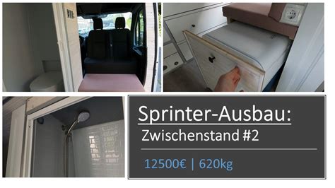 Diy Camper Roomtour Walkaround Van Ausbau Zwischenstand Nr