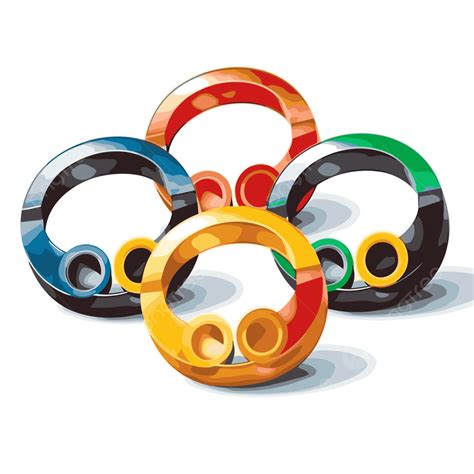 Olympic Logo 3d Png