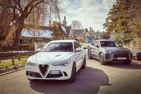 Porsche Macan Vs Alfa Romeo Stelvio Twin Test Review Car Magazine