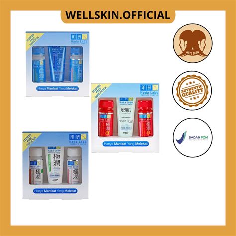 Jual WELLSKIN OFFICIAL Hada Labo Starter Pack Hada Labo Travel Size