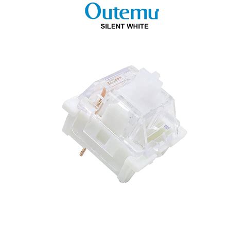 Outemu Silent White Switches – Goblintechkeys