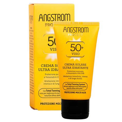 Angstrom Protect Crema Solare Viso Ultra Idratante Spf Ml Redcare