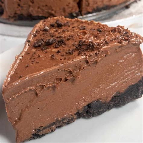 Vegan Chocolate Cheesecake No Bake Vegan Treats Blogger