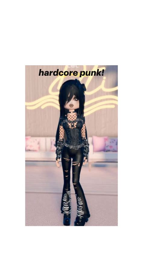 Hardcore Punk Dress To Impress Theme In Hardcore Punk Punk