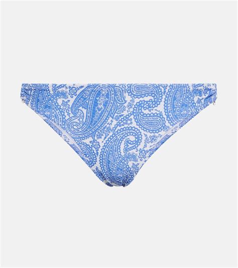 Heidi Klein Cap Mala Bikini Bottoms Blue Editorialist