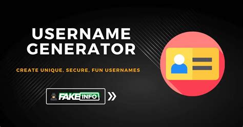 username generator fakeinfonet