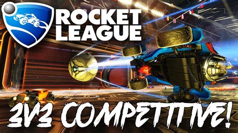 EPIC 3V3 COMPETITIVE MATCH Rocket League 3v3 Competitive Gameplay