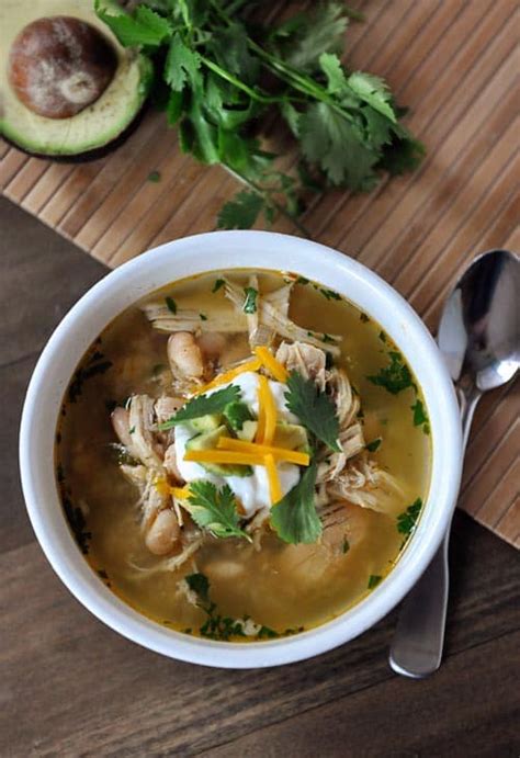 Slow Cooker White Bean Chicken Chili