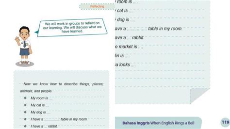 Kunci Jawaban Bahasa Inggris Kelas Halaman Reflecting