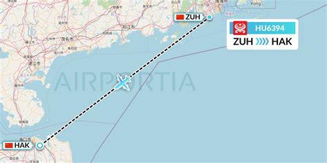 HU6394 Flight Status Hainan Airlines: Zhuhai to Haikou (CHH6394)