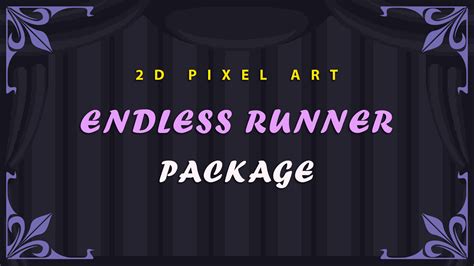 Pixel Art 2d Endless Runner Package By Demonstick Games