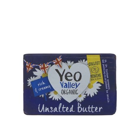 Yeo Organic Butter Unsalted 200g Choithrams UAE